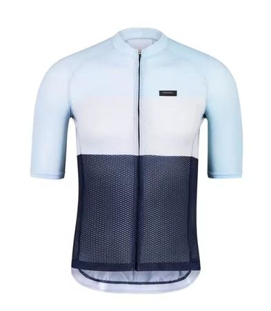 Radtrikot Kurzarm blau weiss Grösse M neu und ungetragen