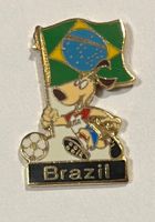 Pin WM USA 1994 - Maskottchen Striker - Brasilianische Fahne