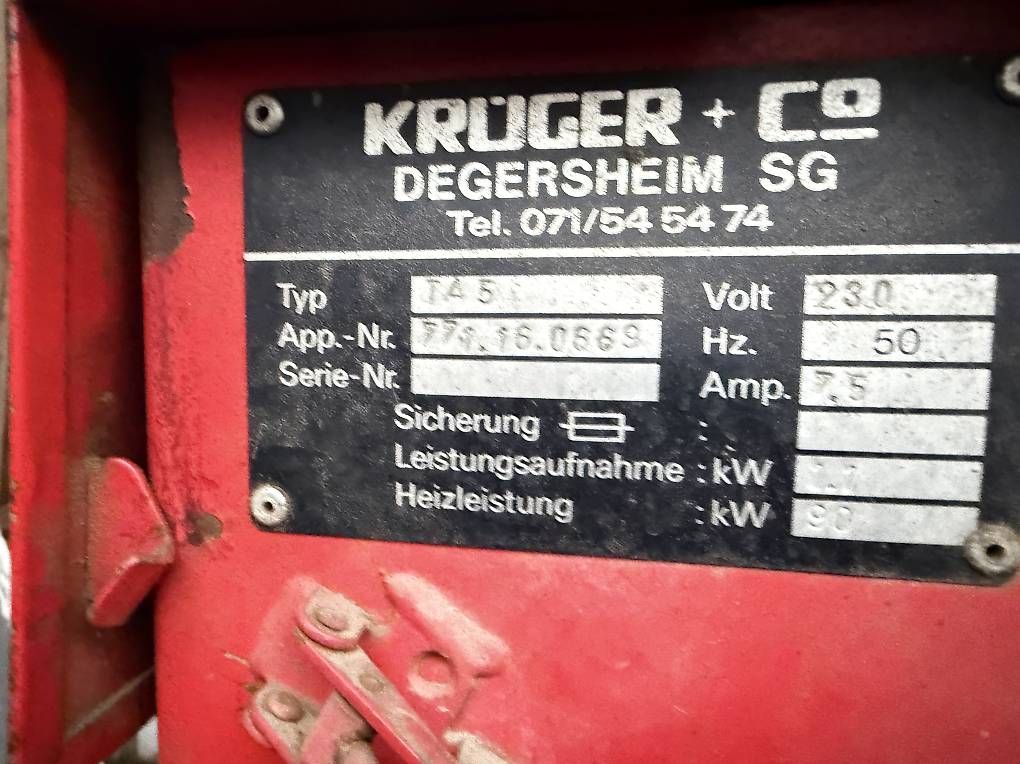 Krüger Radiatori: Riscaldamento Kruger ad aria calda – Usato da Cugnasco venduto da gia_68kw