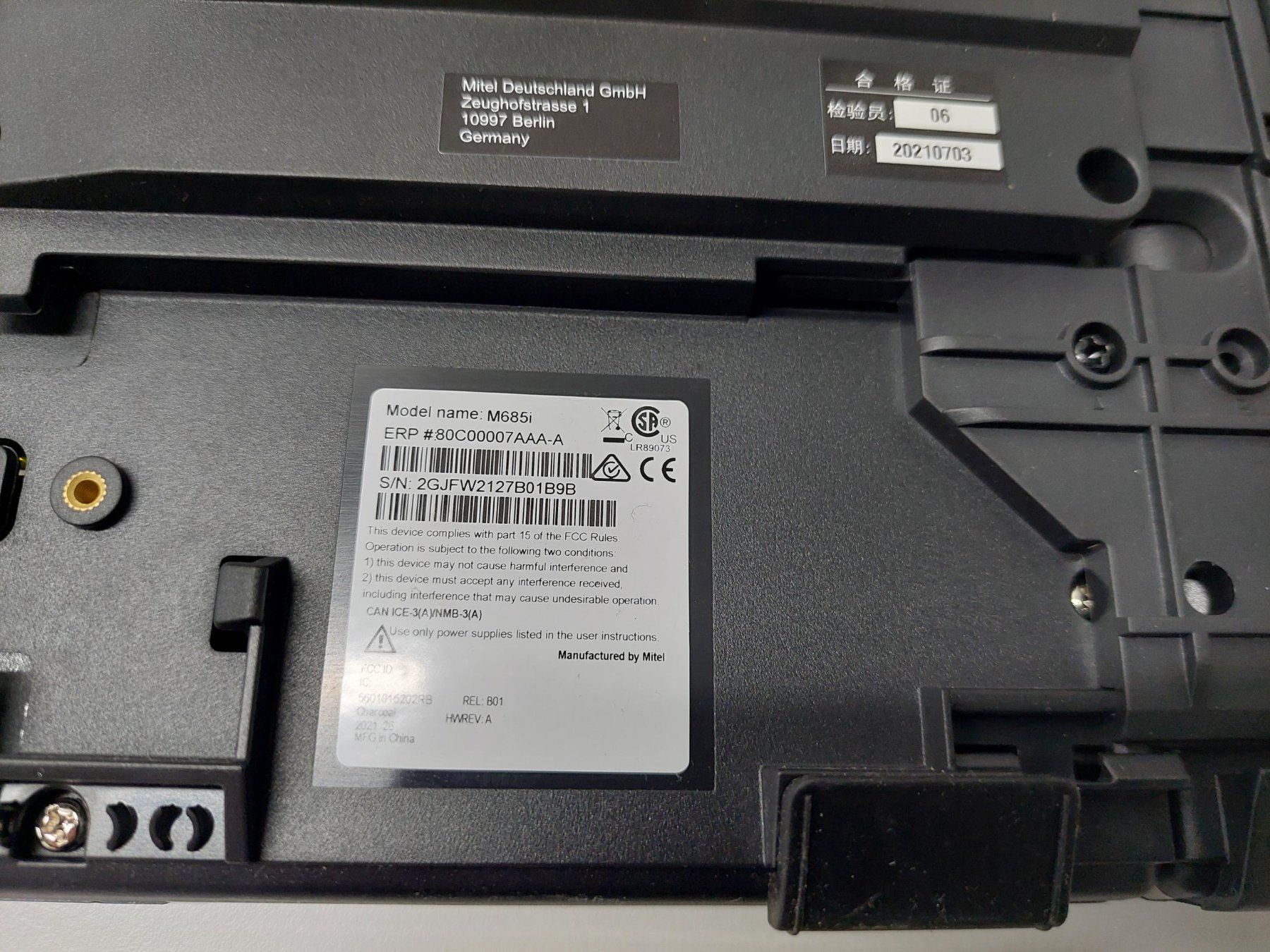 Mitel Telefoni: Mitel 6867 ip Telefon inkl. Erweiterungsmodul – Usato da Cham venduto da Chomer.60 2