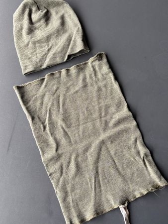 Engel Mütze und Schlauchtuch Set Gr 86/92, Wolle/Seide