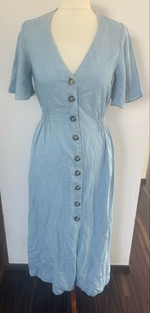 ZARA Kleid hellblau Grösse S guter Zustand