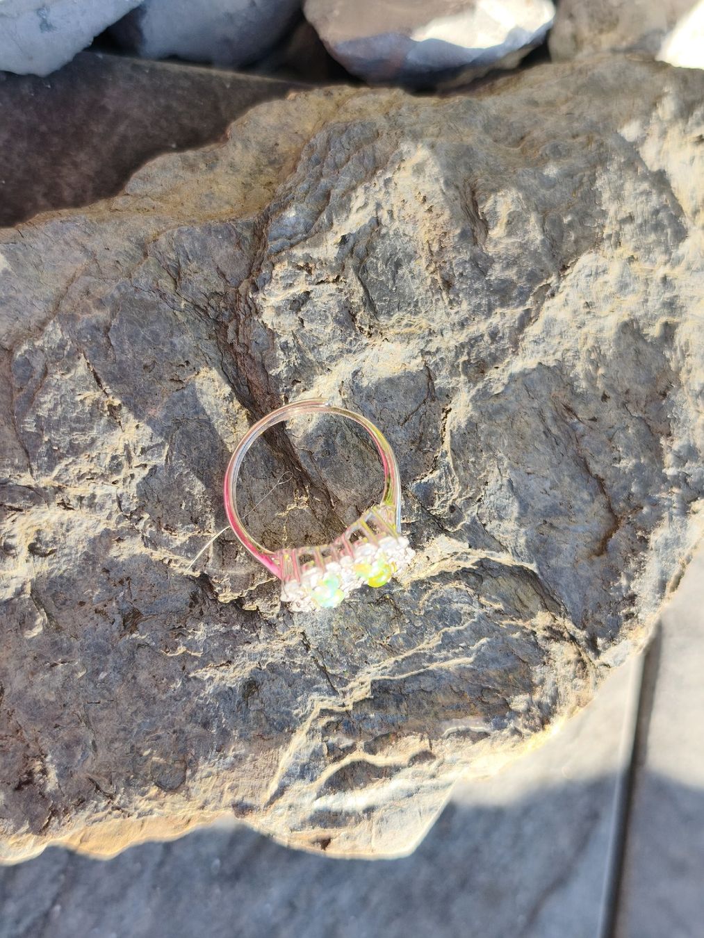 Anelli: Opal Ring, Sterling Silver, Vintage Style, Gr. Verstellbar – Nuovo (secondo la descrizione) da St. Gallen venduto da GIULESGG 6