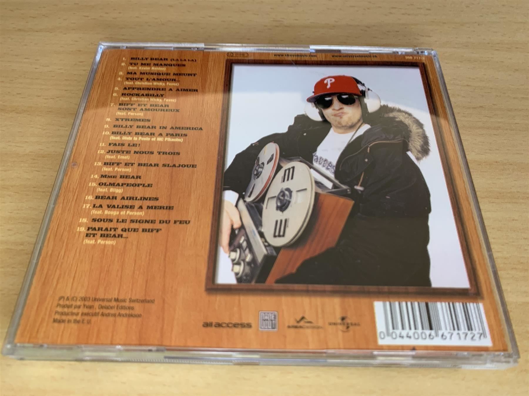 CD: Stress – Billy Bear – Usato da Rikon im Tösstal venduto da Alpenmutz 1