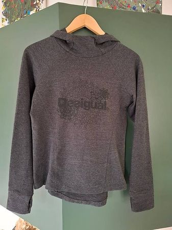 Desigual Sport Pulli, Grösse M, dunkelgrau