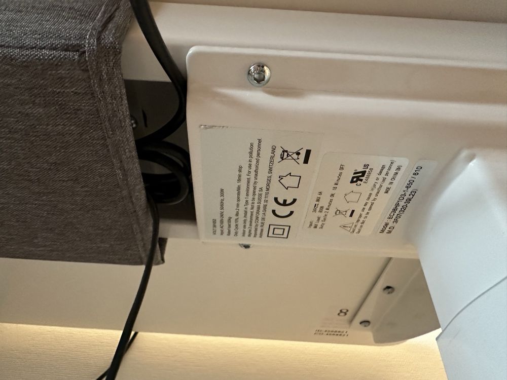 Scrivanie: Adjustable VOLT Work Desk - Electric, Ergonomic, White – Usato da Zürich venduto da Rose-77 6