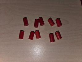 10 rote Modellbau Muffen
