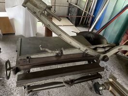 Blechschere 1020 mm  massive Werkstattmaschine