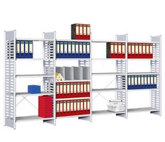 neues Stabiles Büroregal 2x Standregal und 1x Eckregal