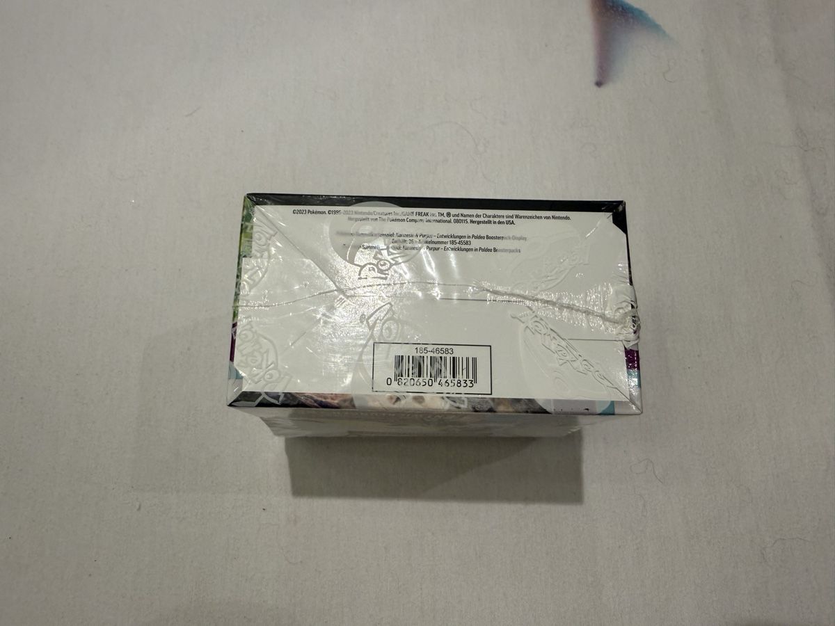 Pokémon Sammelbilder & Trading cards: Pokemonkarten Display Entwicklung in Paldea – Neu und originalverpackt aus eglisau von schmied1992 3