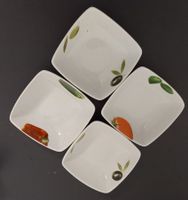 SET AN 4 *APERO - SCHÄLCHEN* FÜR ALLERLEI/ INTAKT/11x11/4