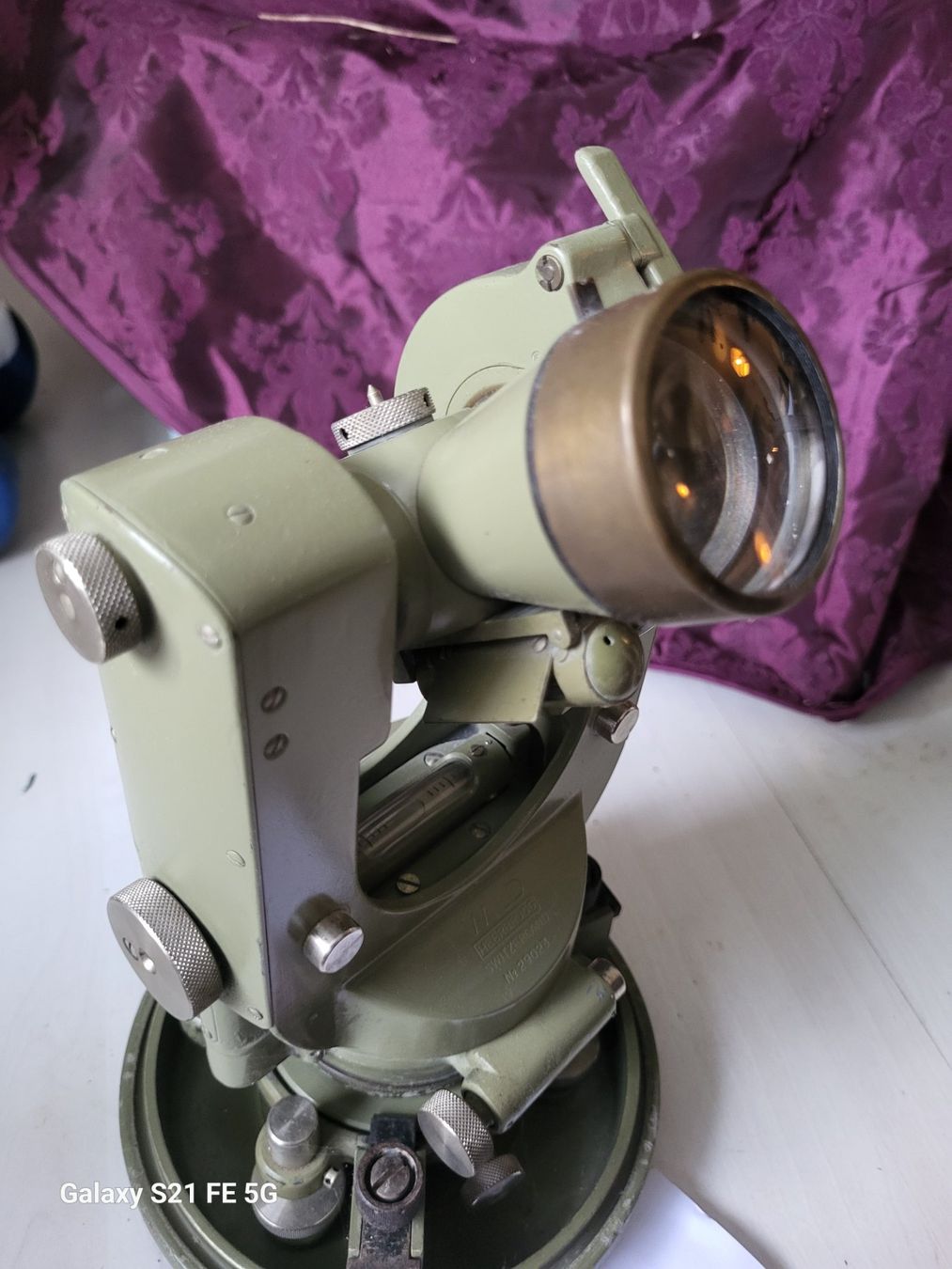 Wild Misurare: Theodolite WILD T1 Swiss Made – Usato da Riehen venduto da tamola67 2