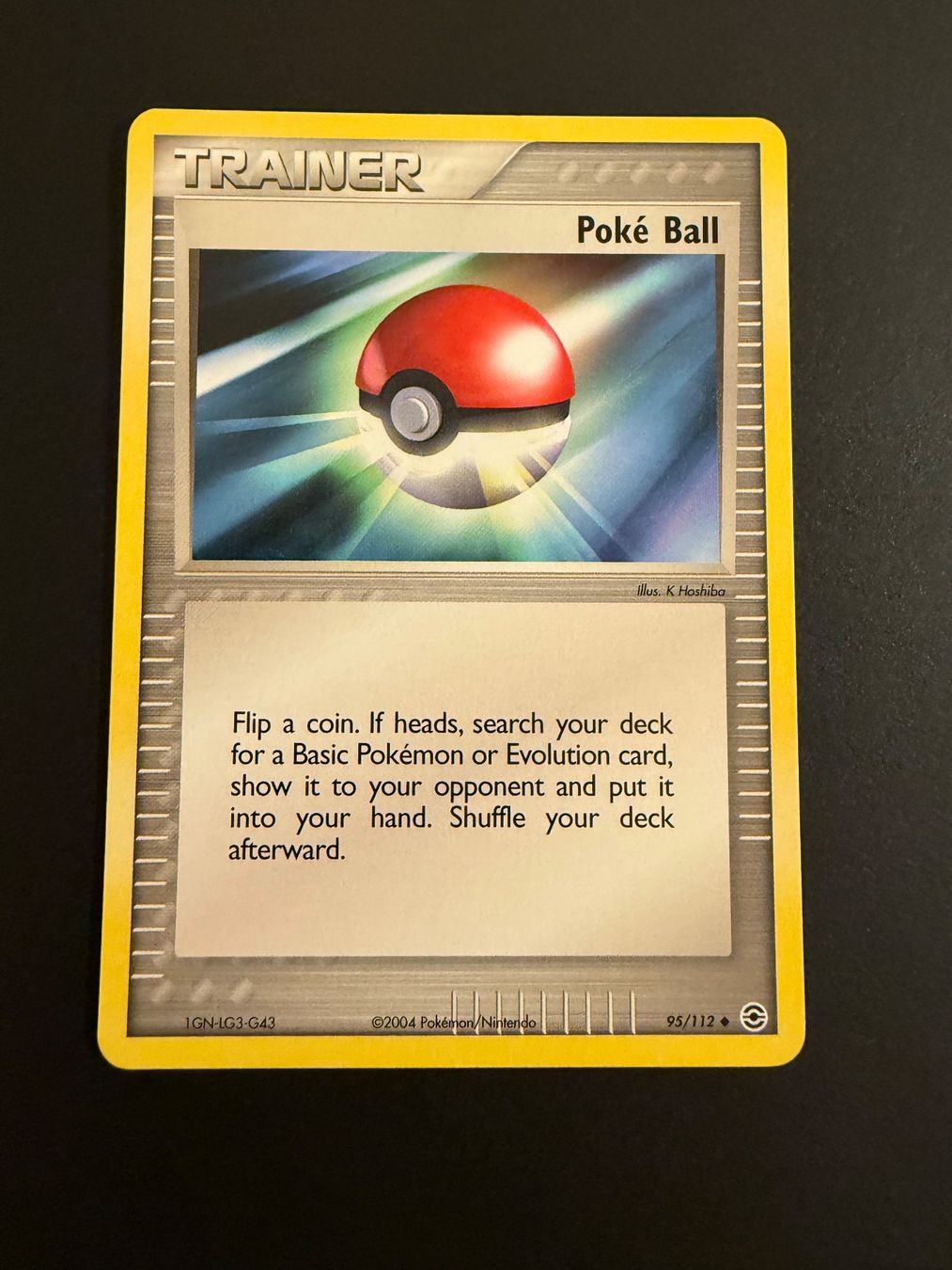 Pokémon Carte collezionabili: Poke Ball 95/112 EX Fire Red & Leaf Green – Usato da Zürich venduto da pokemon_cards