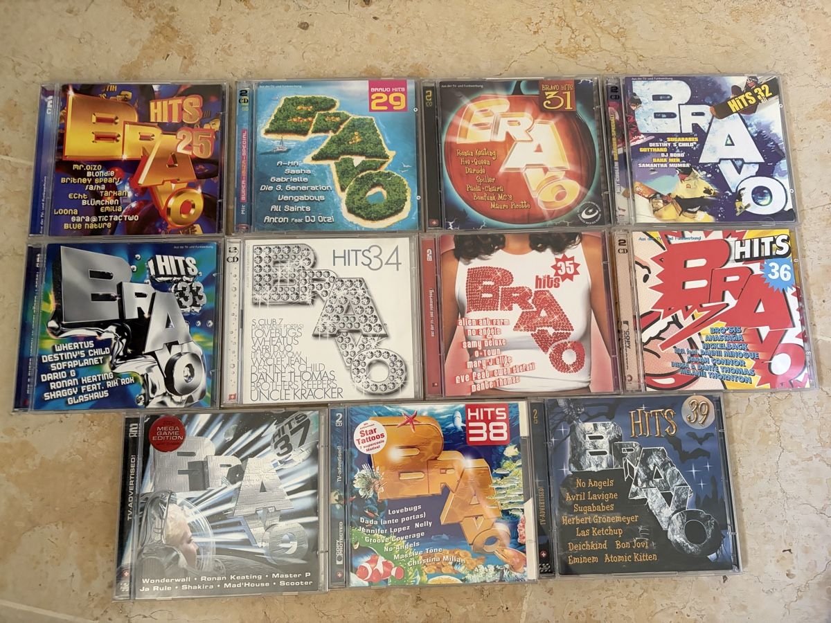 CDs: Bravo Hits CD Sammlung 11 Stück – Gebraucht aus Allschwil von Catelyn