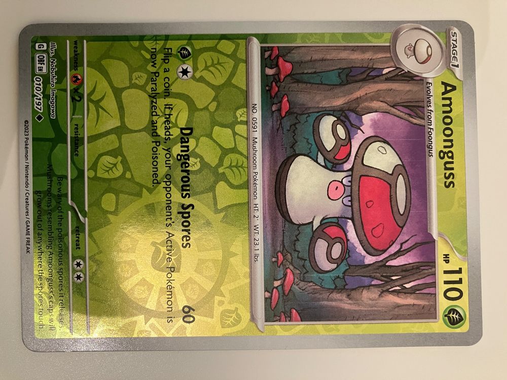 Pokemon Amoonguss Reverse (Gebraucht) in Ruggell für CHF 0.2 – mit ...