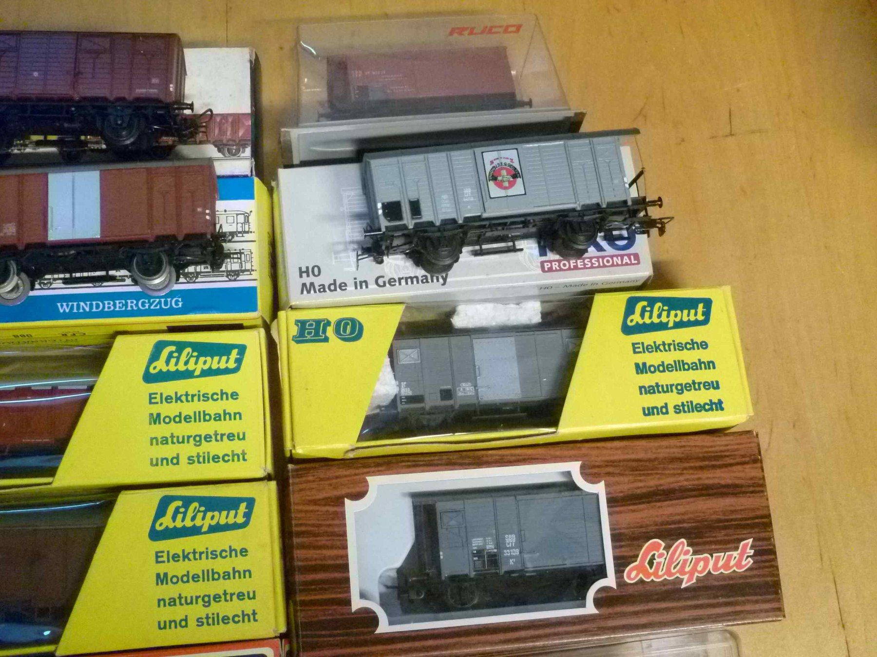 Modelleisenbahnen: Lot Güterwagen geschl. H0 DC – Gebraucht aus Rickenbach BL von umro11 3