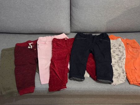 7x Kinder Hosen Grösse 80