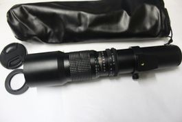 Teleobjektiv Supertele 500mm/1000mm Sony