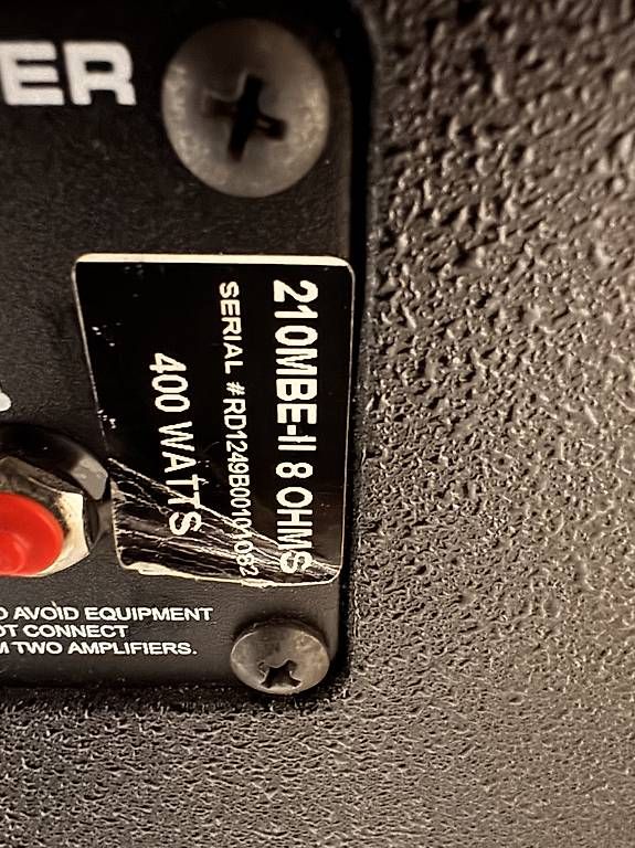 Amplificatori: Gallien Krueger MBE ll 2x10 400W – Usato da Grasswil venduto da die_krz7 2