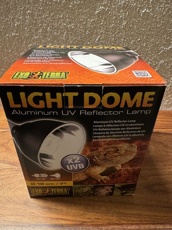 Exo Terra solar glo warmte- en uvb-lamp