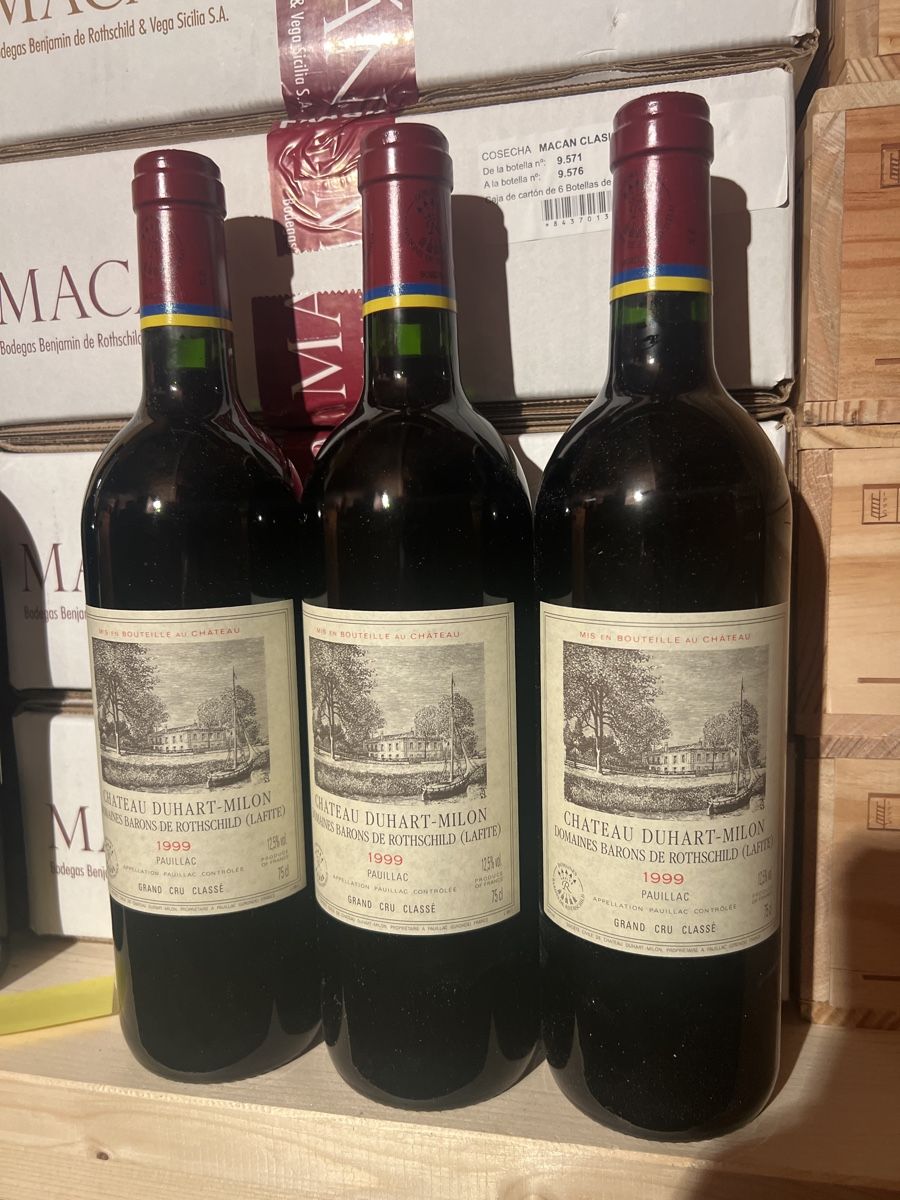 Vino: 3 x Duhard-Milon 1999 75 cl – Nuovo (secondo la descrizione) da Deitingen venduto da Martinflury