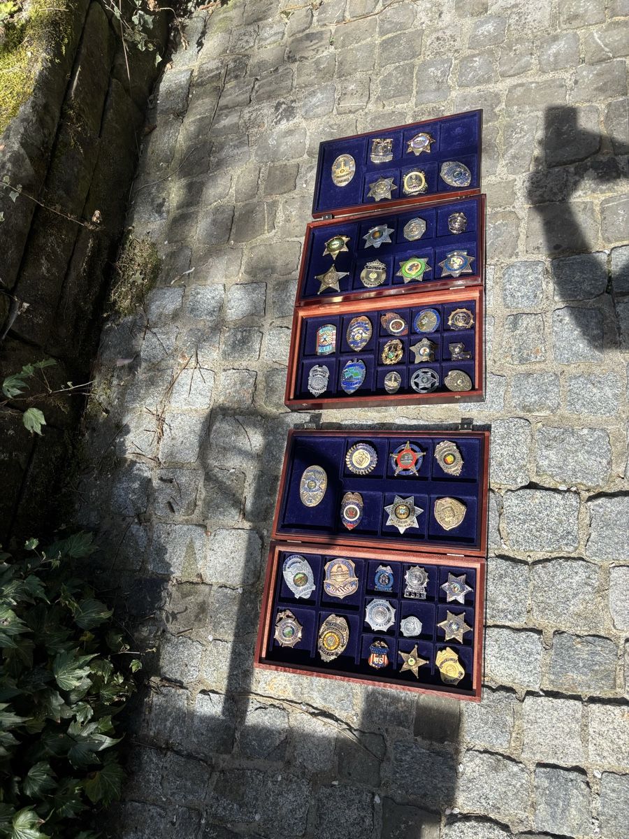 Placchette & Badge: Amerikanische Police Abzeichen samlung – Usato da Berg TG venduto da simsam01 3