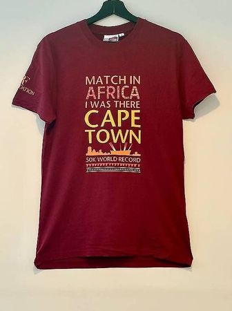 «The Match in Africa» T-Shirt, Bordeaux