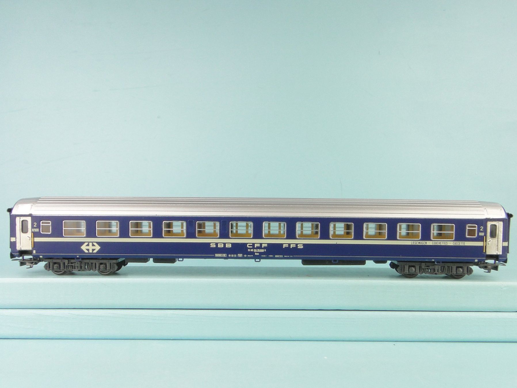Liliput Trains électriques: Liliput 883 54 SBB Couchettes – D'occasion à Bülach par cann11 1