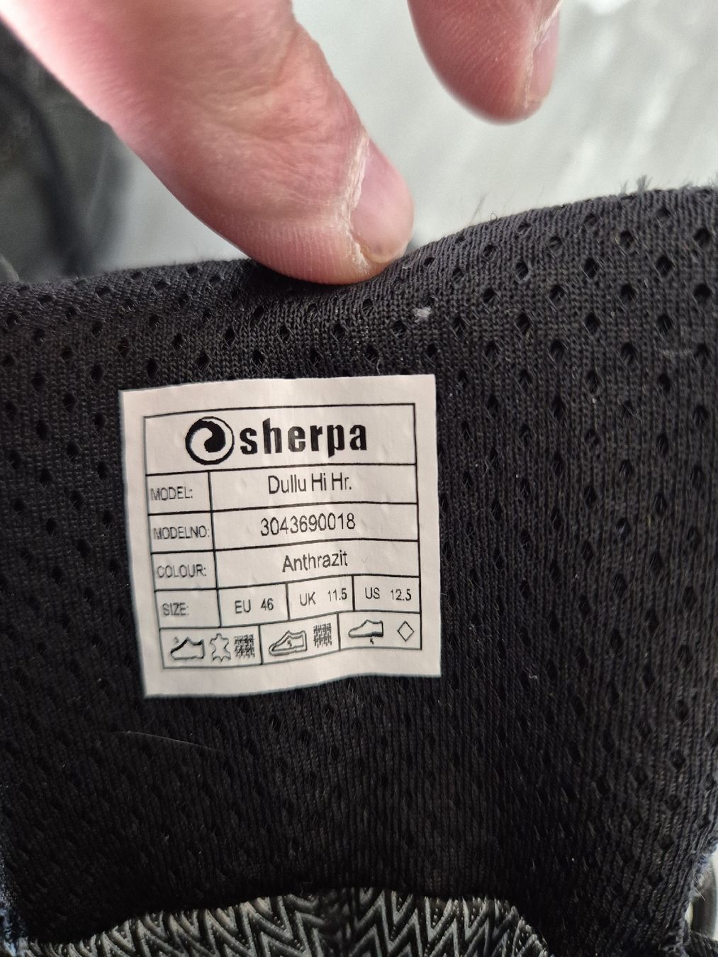 Sherpa Scarpe da uomo: Wanderschuh Sherpa – Usato da Fahrweid venduto da Fischwasser6 2