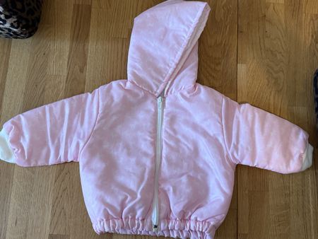 Babyjacke mit Kapuze 70cm