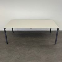 Lista Office Motion Schreibtisch Lichtgrau/Anthrazit -