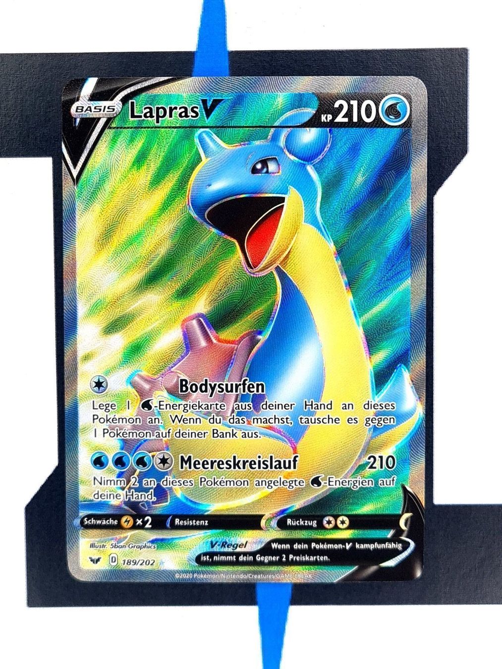 Pokémon Carte collezionabili: Lapras V SSH189 DE NM – Nuovo (secondo la descrizione) da Basel venduto da Zadoys