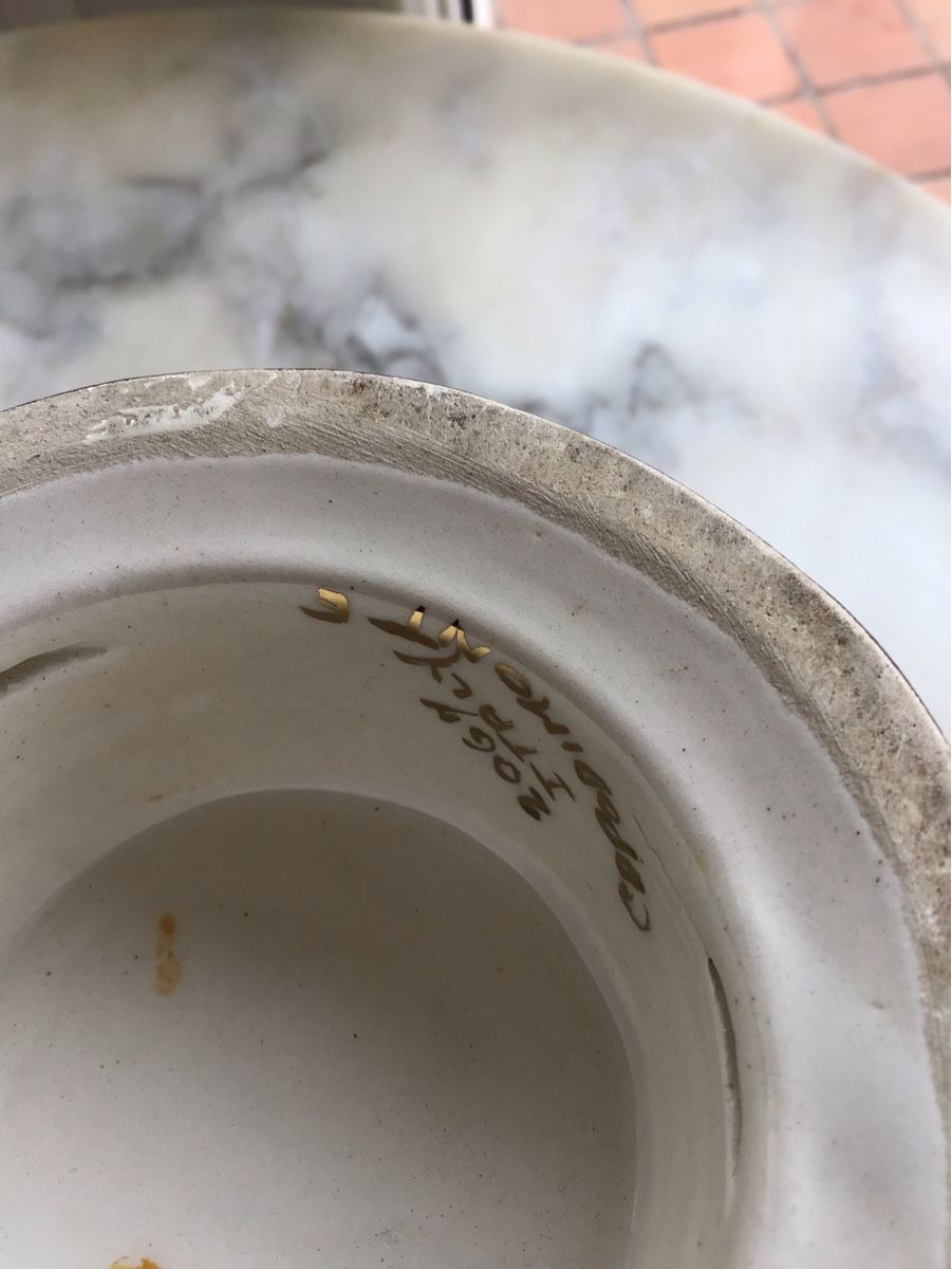 Tutte le decorazioni: Chope en porcelaine – Usato da Plan-les-Ouates venduto da Cassero 5