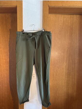 Kaffe Stoffhose khaki/olivgrün