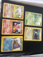 Pokemon Karten Set, 5 Stück, diverse Monster, gut erhalten
