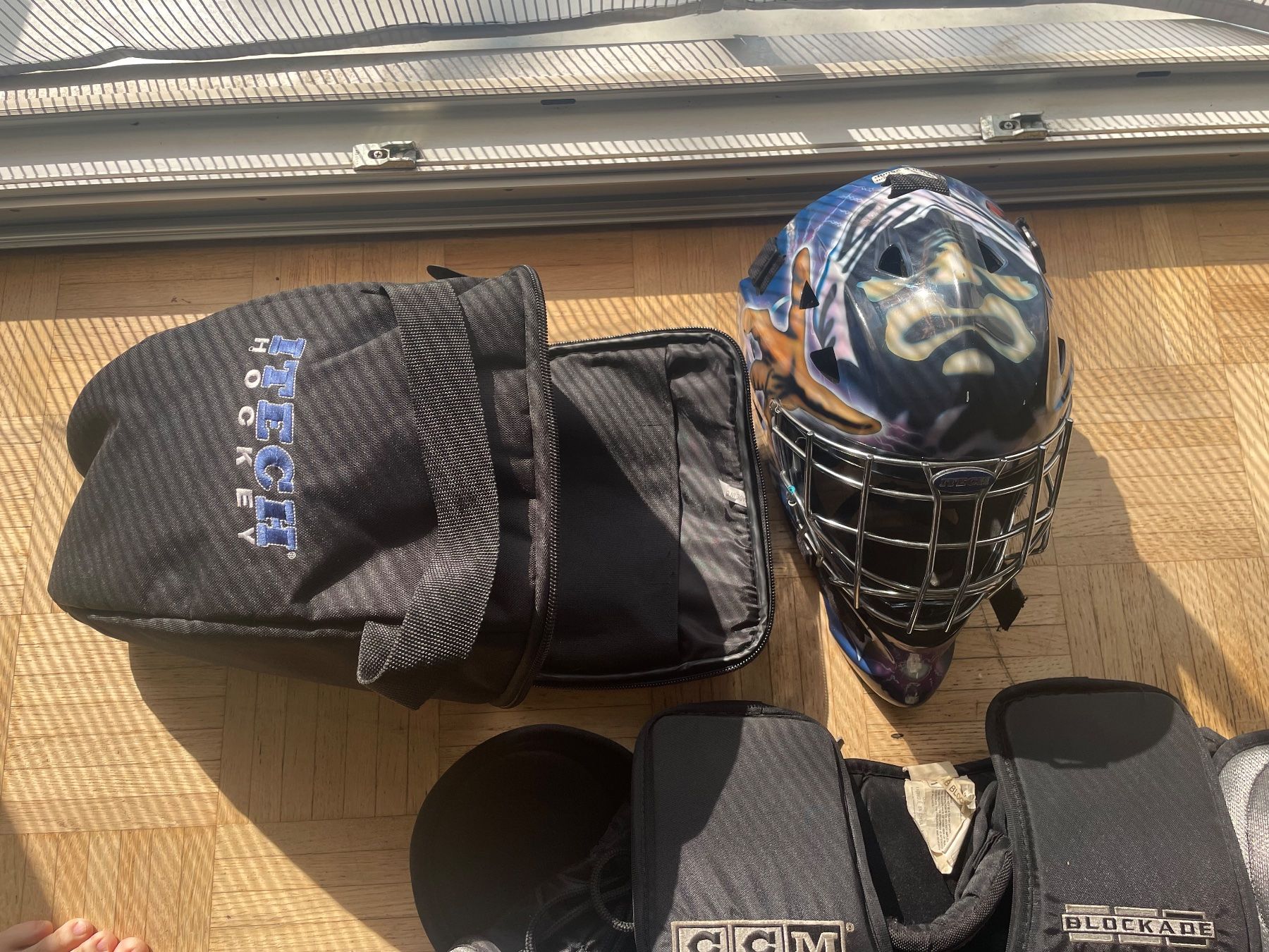 Protezioni & Imbottiture: Équipement de gardien de hockey – Usato da Le lignon venduto da Jarod74 3