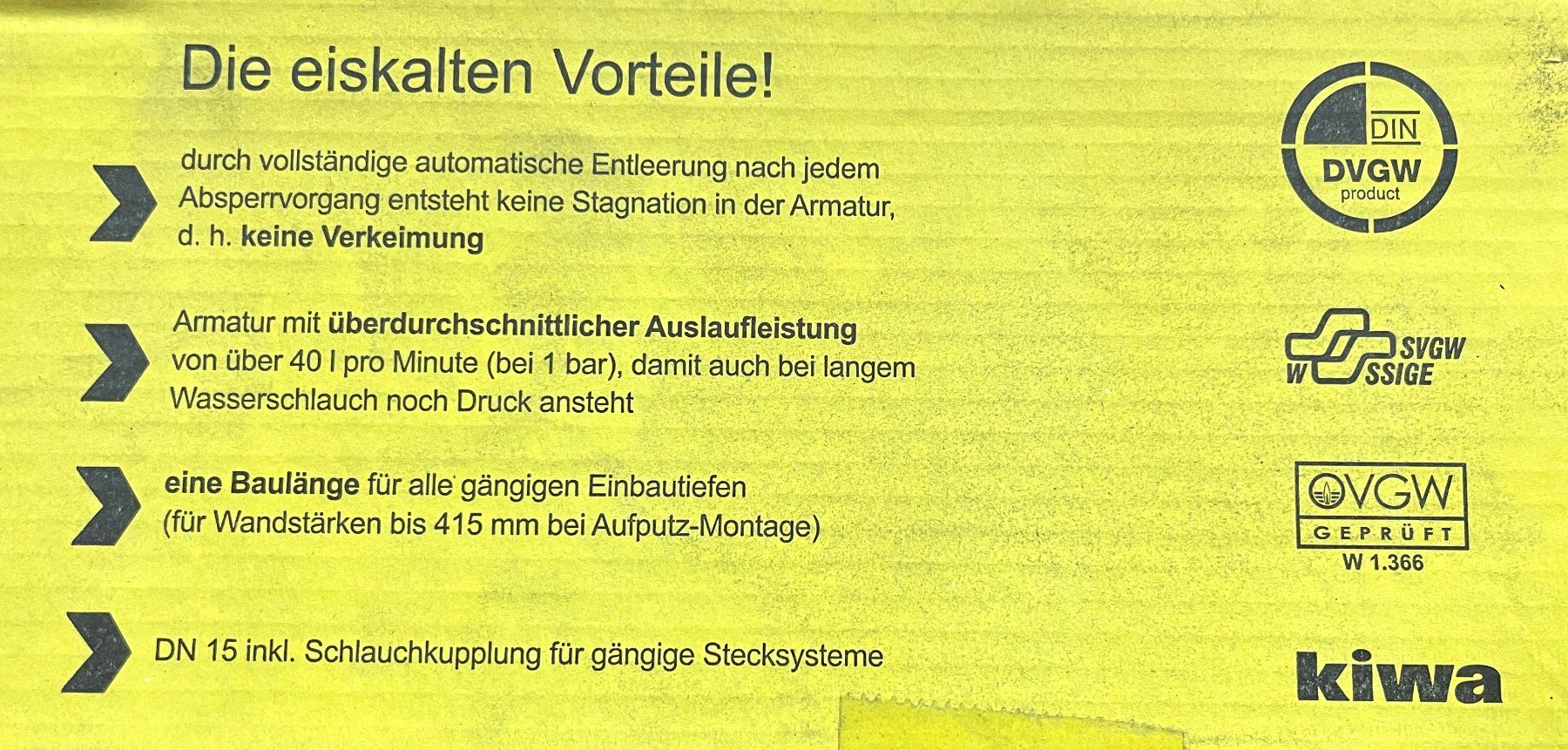 Rubinetteria: Kemper - FROSTI - Plus - der Bausatz – Nuovo e nell'imballaggio originale da Oftringen venduto da Vucki 2
