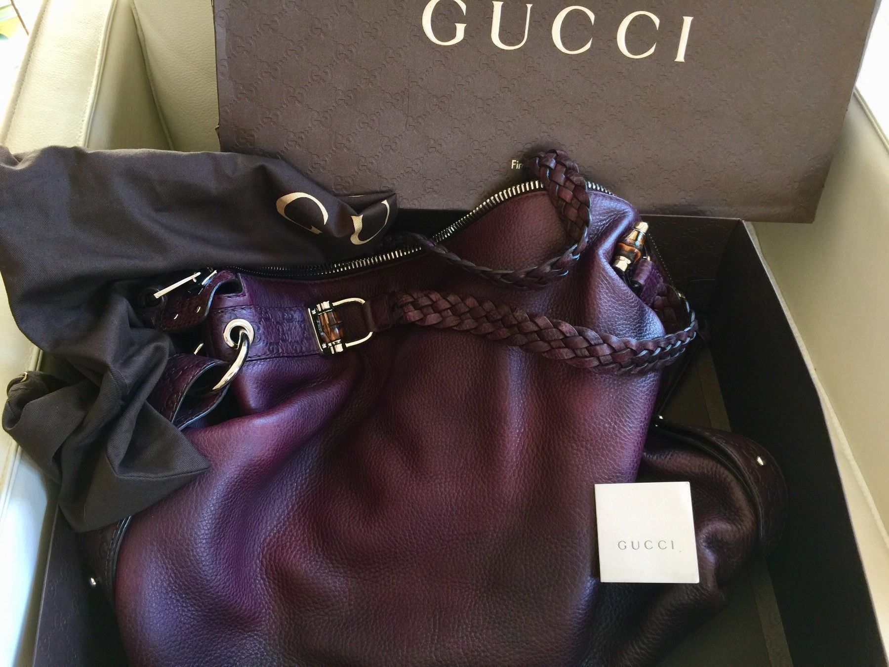 Gucci Borse da donna: GUCCI LEDER TASCHE – Nuovo (secondo la descrizione) da Basel venduto da shorthills_2013 1