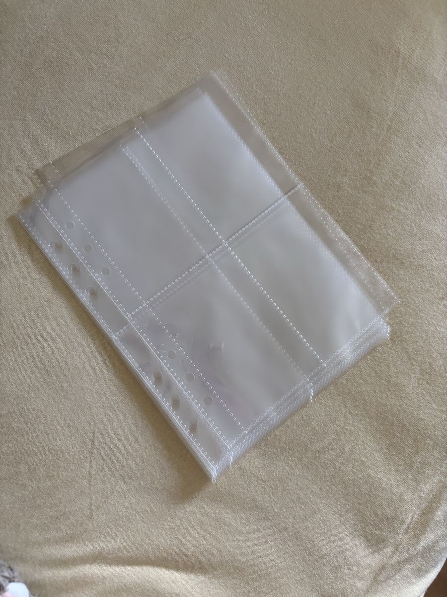 Karten: 10 Bogen Photocards Sleeves Doppelseitig – Neu (gemäss Beschreibung) aus Olten von zor_6npz