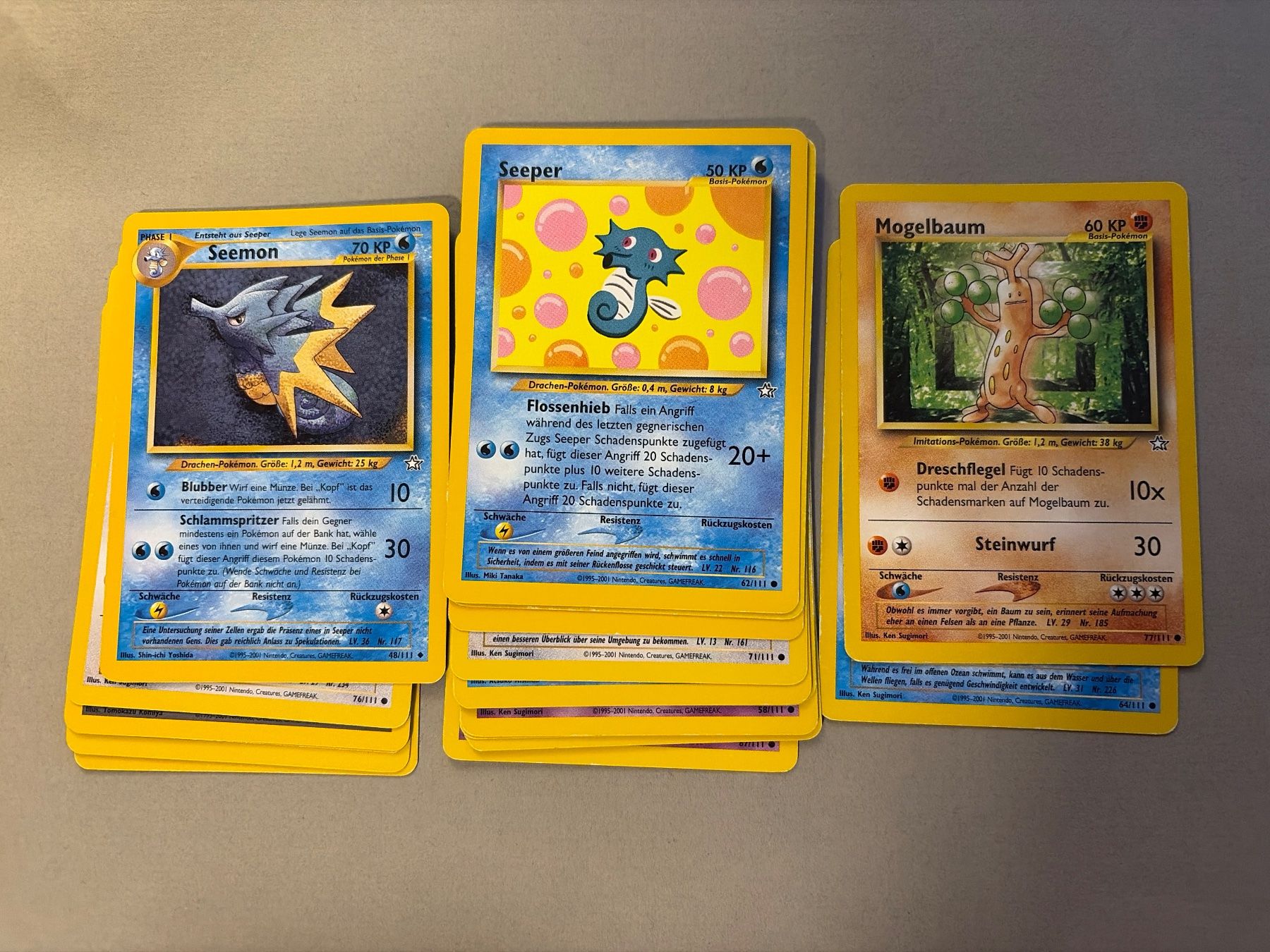 Pokémon Carte collezionabili: Neo Genesis 20 verschiedene Karten – Usato da Kehrsatz venduto da Riyouu