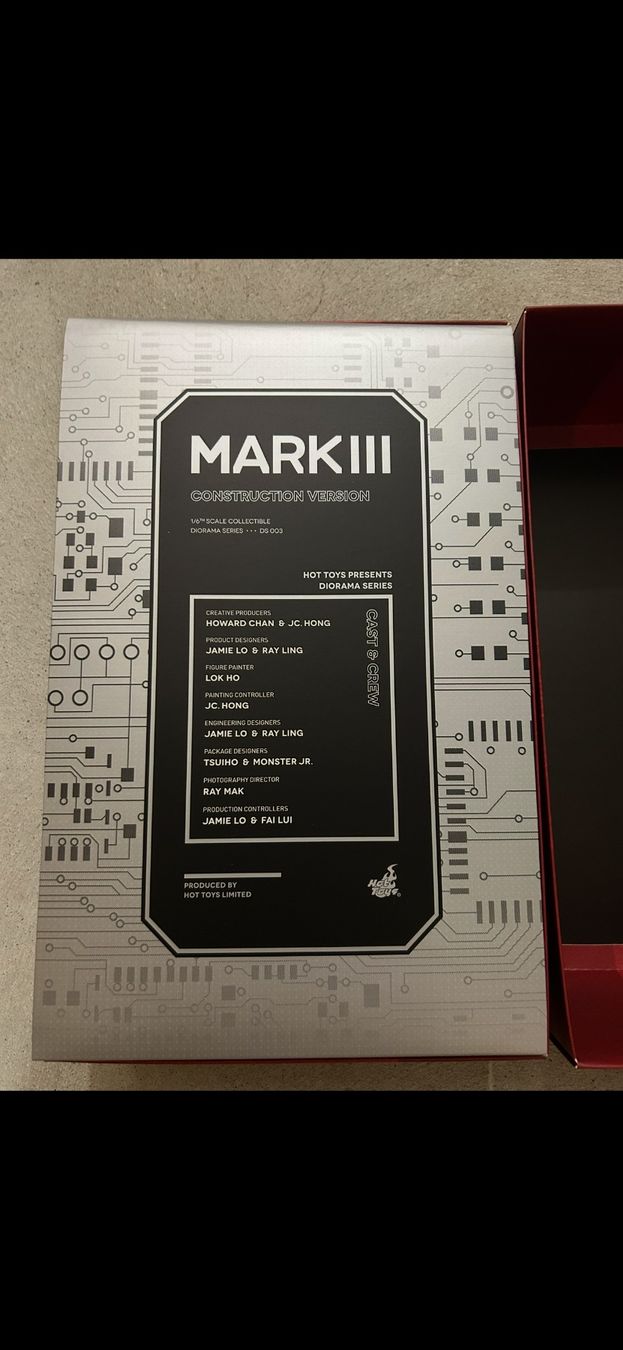 Hot Toys Figurines: Hot Toys Iron Man Mark III Construction Version Actionfigur – D'occasion à Rorschacherberg par fil_g9wg 1