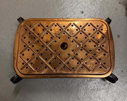 Rechaud / Wärmeplatte Vintage Kuper mit Teelichter