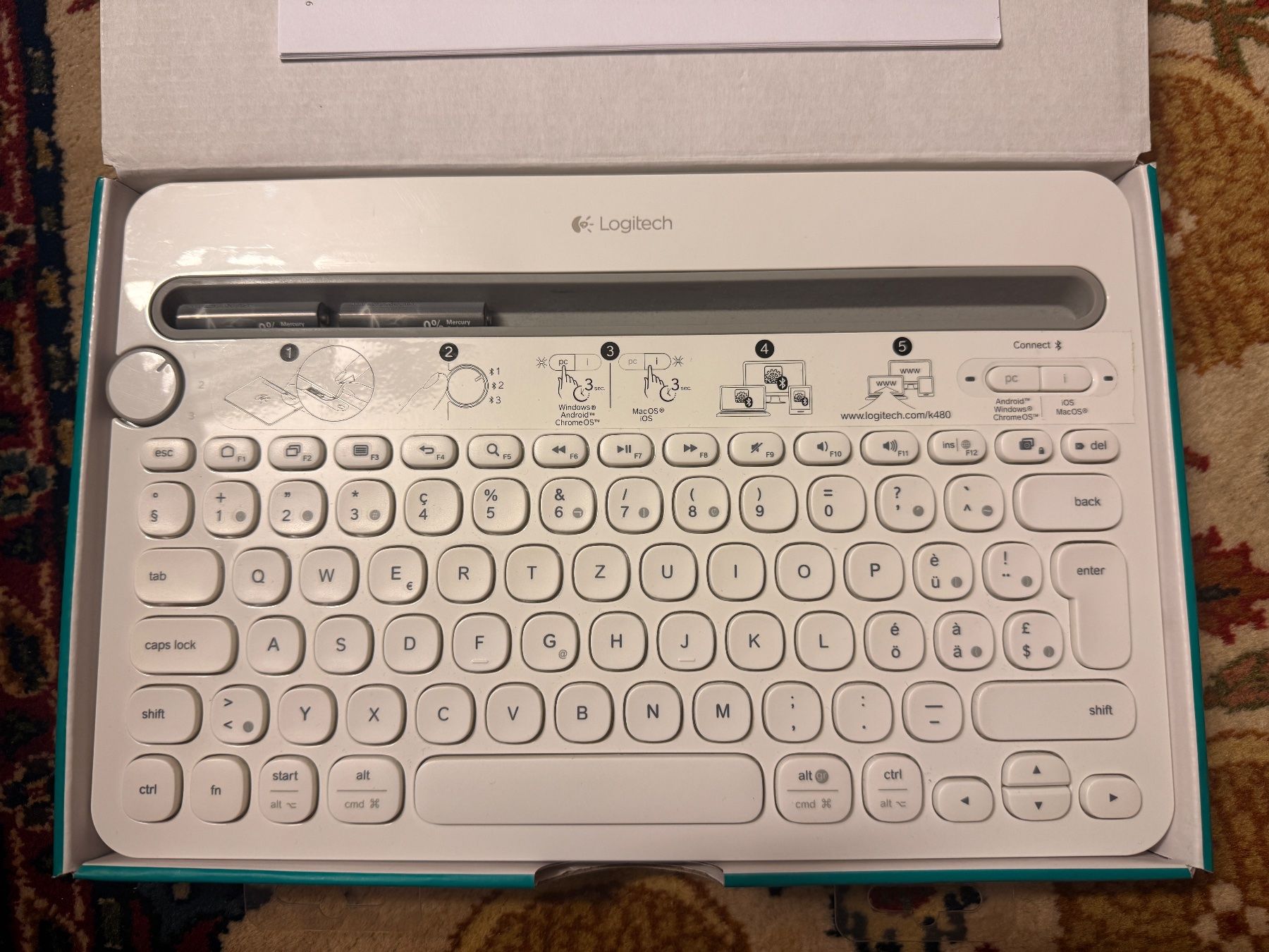 Logitech Claviers: Bluetooth Multi-Device Keyboard k480 – D'occasion à Magden par hev_qwm8 3