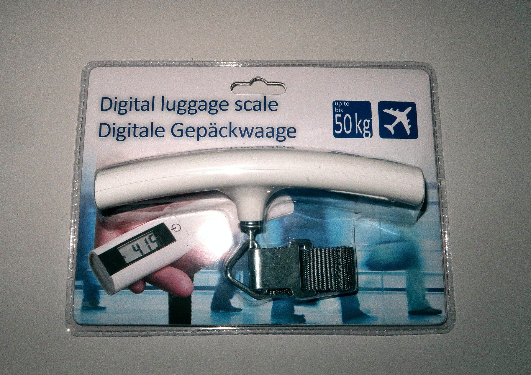 Altre valigie & borse da viaggio: Digitale Gepäckwaage mit Handgriff – Nuovo e nell'imballaggio originale da Hombrechtikon venduto da Bluecoral