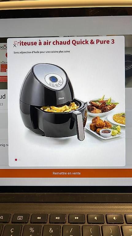 Elettrodomestici da cucina: Friteuse Koenig à air chaud – Usato da Mollens VS venduto da cha_wh9r 4