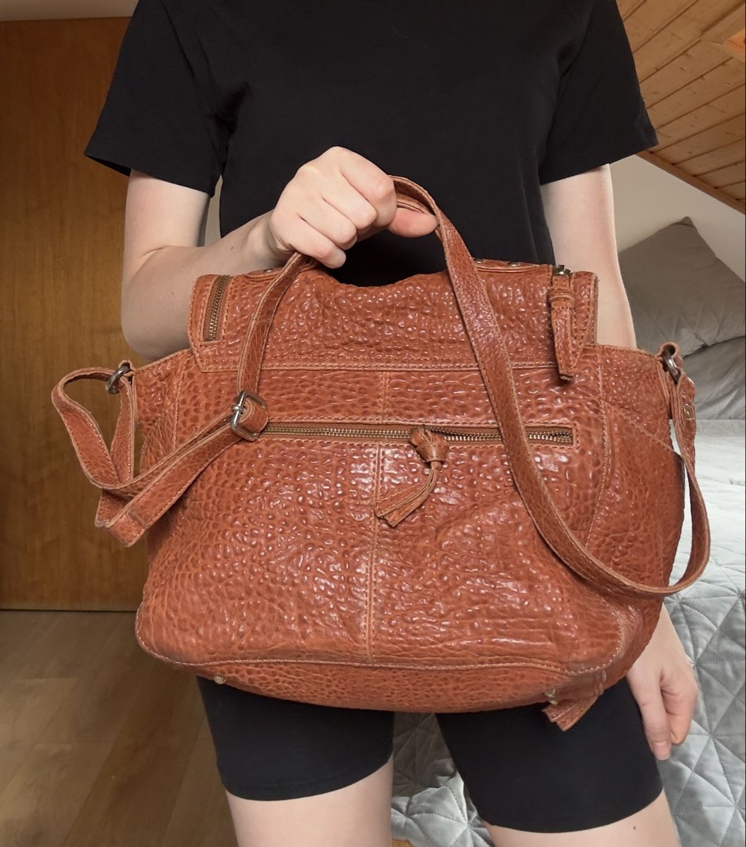 Borse da donna: Sac Petite Mendigote en cuir véritable – Usato da Vuippens venduto da Anna_as 1