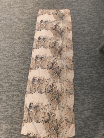 Schlangenmuster Foulard 170x60cm