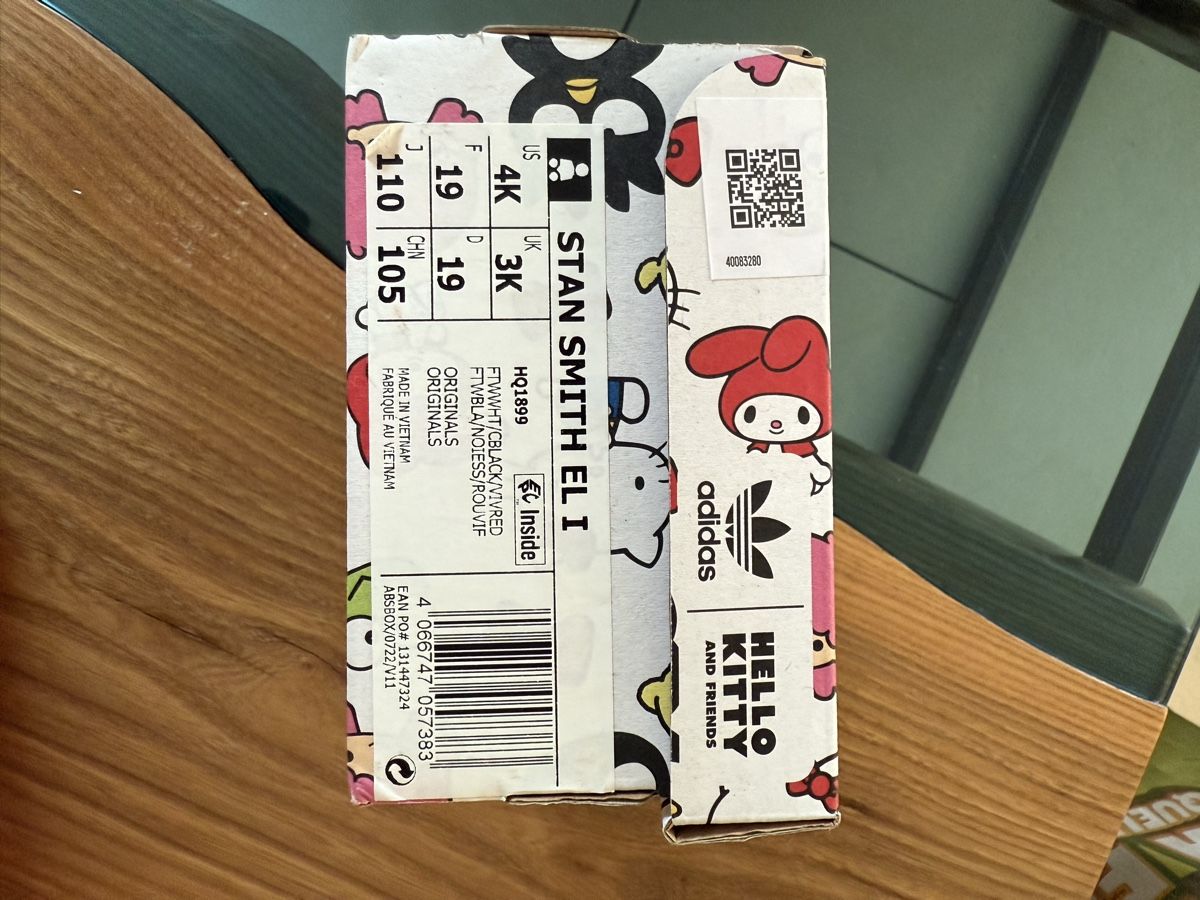 Adidas Scarpe per ragazzi: Adidas x Stan Smith Hello Kitty, Gr. 19, Neu mit Box! – Nuovo e nell'imballaggio originale da Konolfingen venduto da likeacat 9