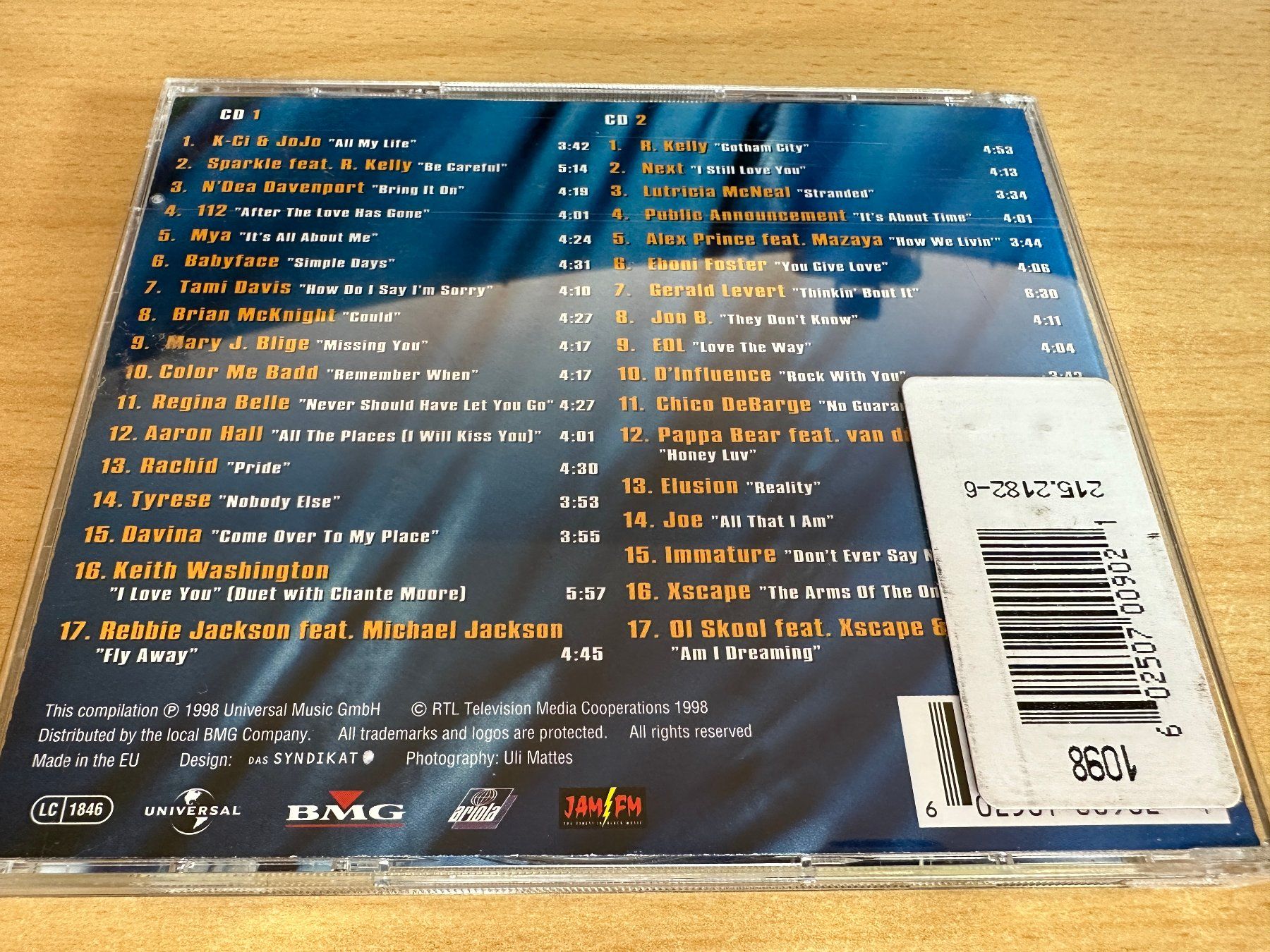 CD: Various – Black & Beautiful Ballads - 2 CD – Usato da Rikon im Tösstal venduto da Alpenmutz 1