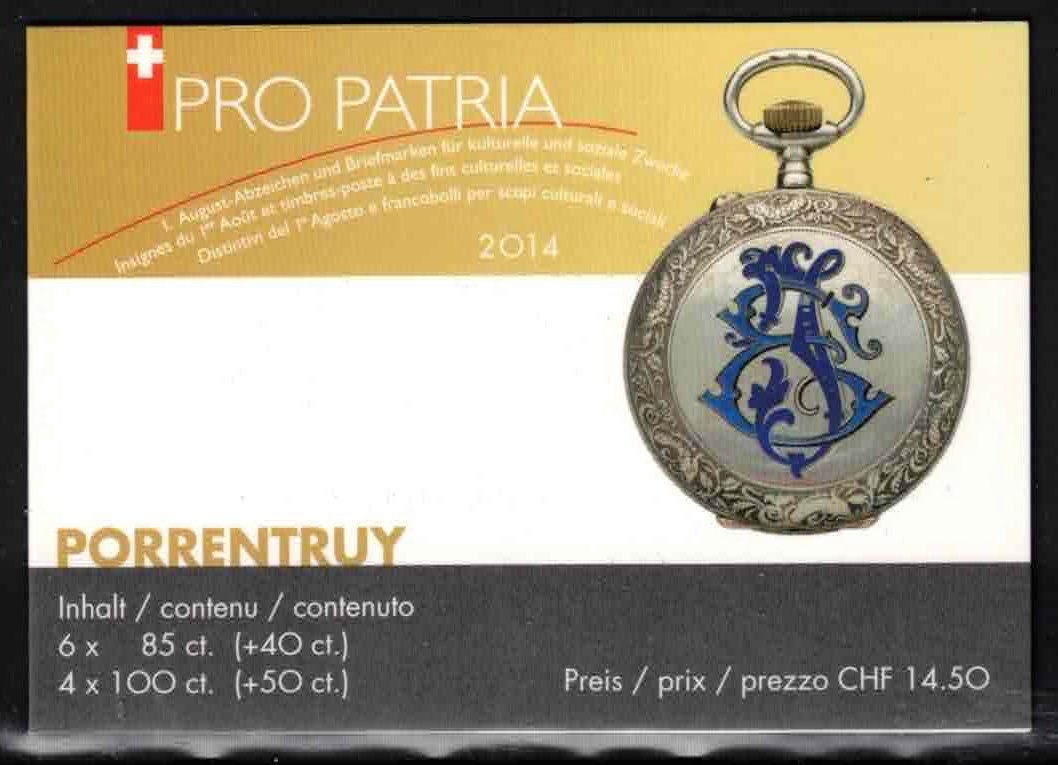 Tutti i francobolli: Pro Patria 2014 Markenheft ungestempelt ** – Nuovo (secondo la descrizione) da Nuglar venduto da Stamp88
